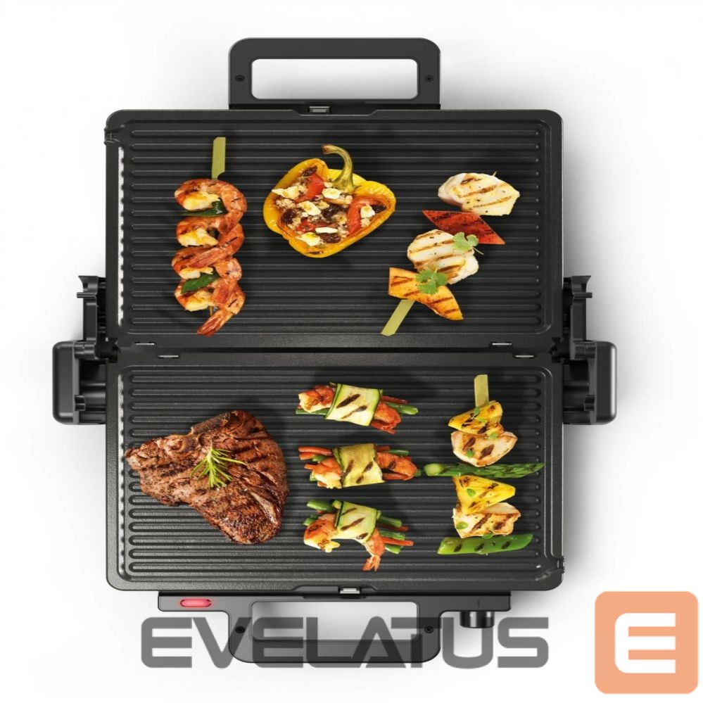 Table grill Bosch | TCG3323 | Contact grill | 2000 W | Black