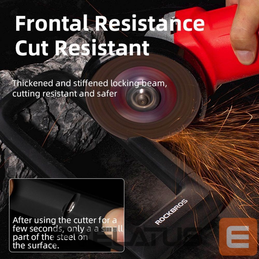 Jalgratta tarvik Rockbros Rockbros RKS626-BK U-lock Bike Lock - Black