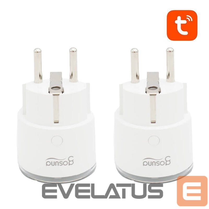 Smart device Gosund Smart plug WiFi Gosund SP111 3680W 16A, Tuya 2-pack