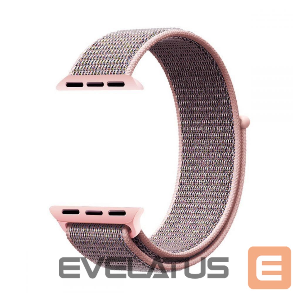 Strap Tech-Protect Tech-Protect Nylon Strap for Apple Watch 4 / 5 / 6 / 7 / 8 / 9 / SE (38/40/41 mm) - Pink