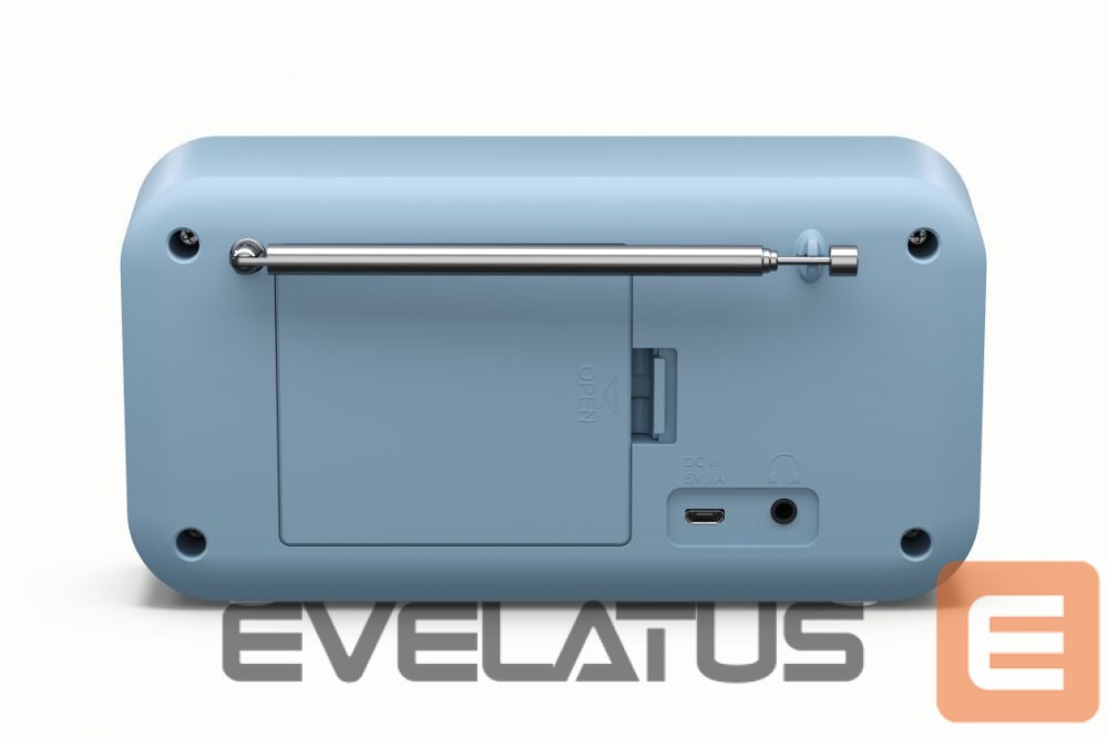 Arvutikõlarid Sharp DR-P420(BL) Tokyo Portable Digital Radio, FM/DAB/DAB+, Bluetooth 5.0, USB or Battery Powered, Blue