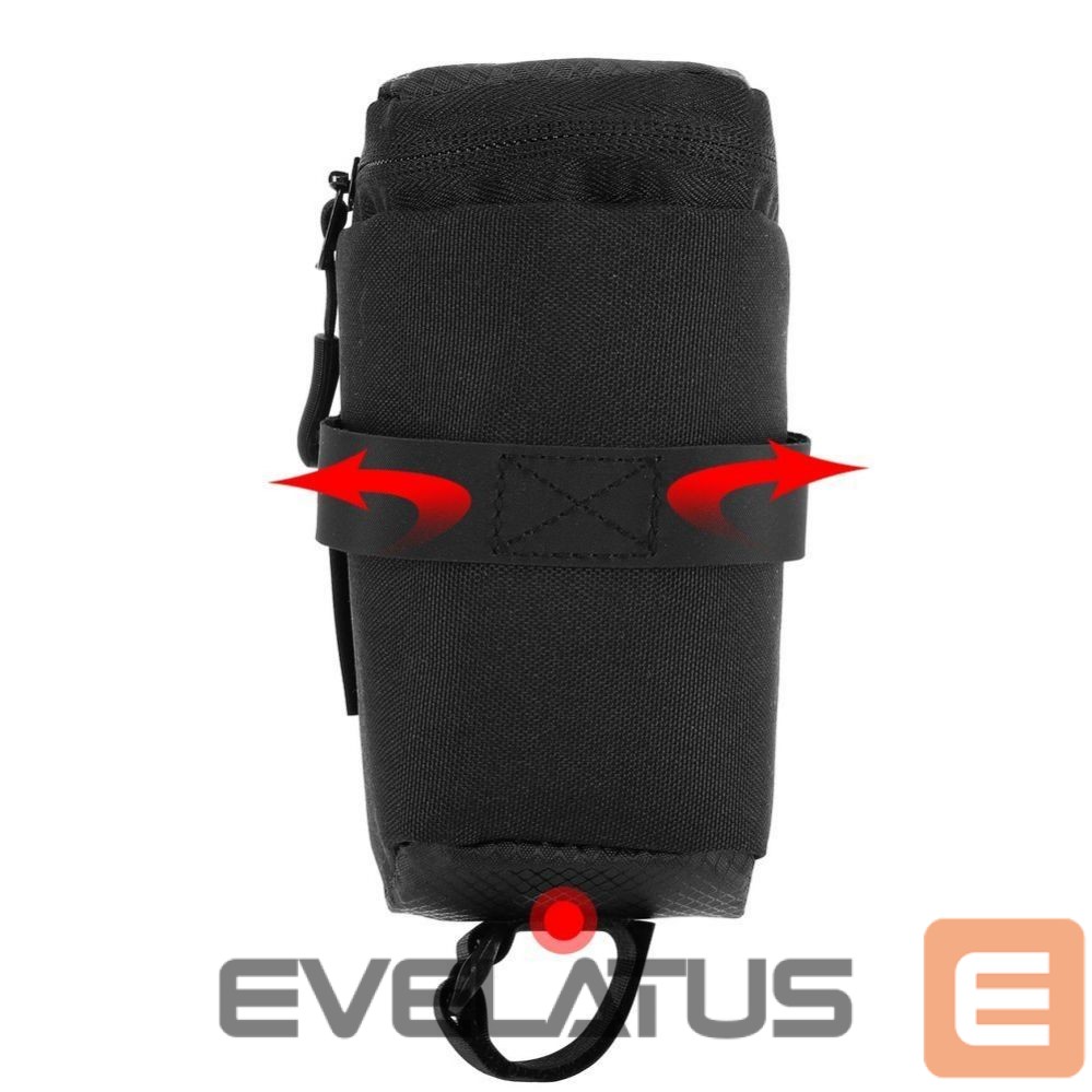 Jalgratta tarvik Wozinsky Wozinsky small bicycle saddle bag 0.6 l black (WBB8BK black)