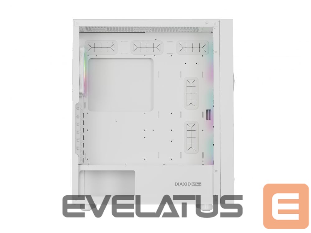 Computer components Natec NATEC Genesis PC Case Diaxid 605 white