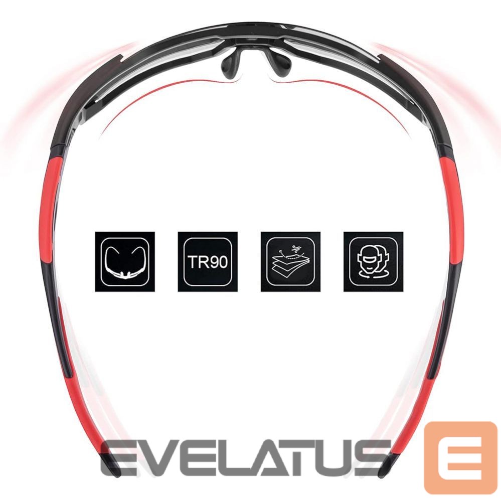 Jalgratta tarvik Rockbros Red