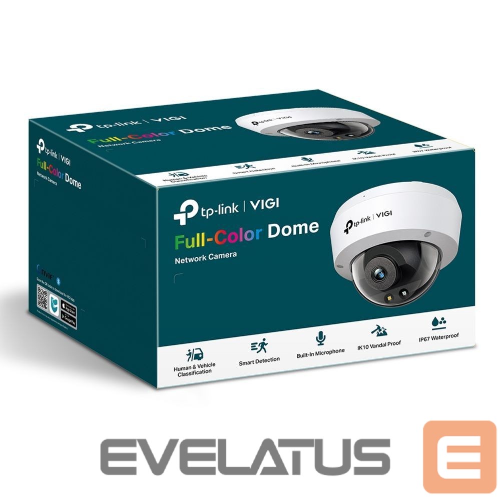 IP kaamerad TP-Link NET CAMERA 3MP IR DOME/VIGI C230(4MM)