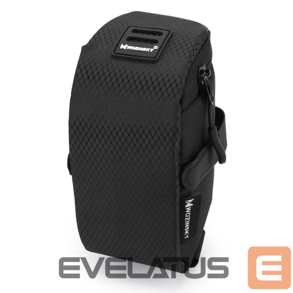 Jalgratta tarvik Wozinsky Wozinsky small bicycle saddle bag 0.6 l black (WBB8BK black)