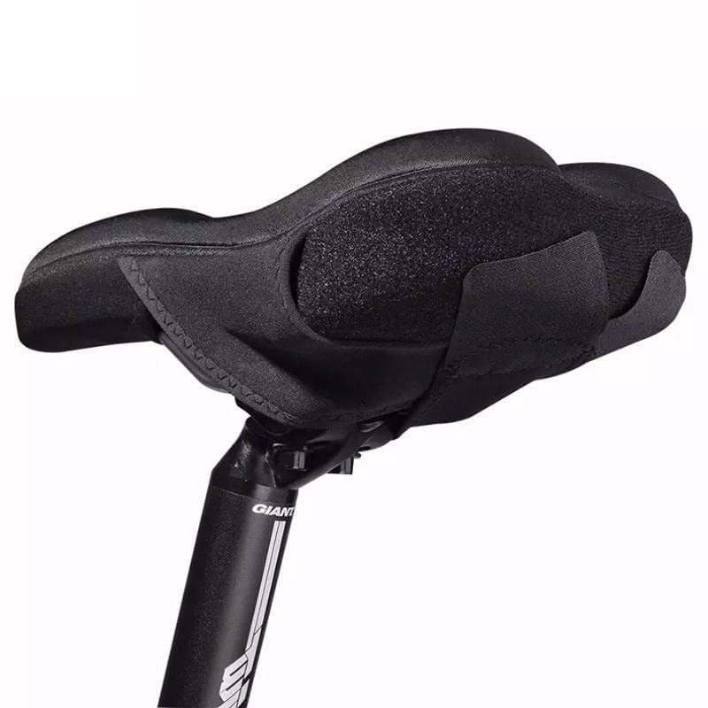 Jalgratta tarvik Rockbros Rockbros LF047-B silicone gel bicycle seat cover size L - black