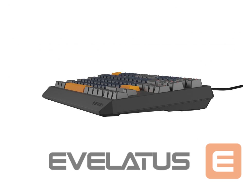 Computer keyboard Genesis THOR 230 | Mechanical Gaming Keyboard | Wired | US | Naval Blue Positive | USB Type-A | Outemu Panda