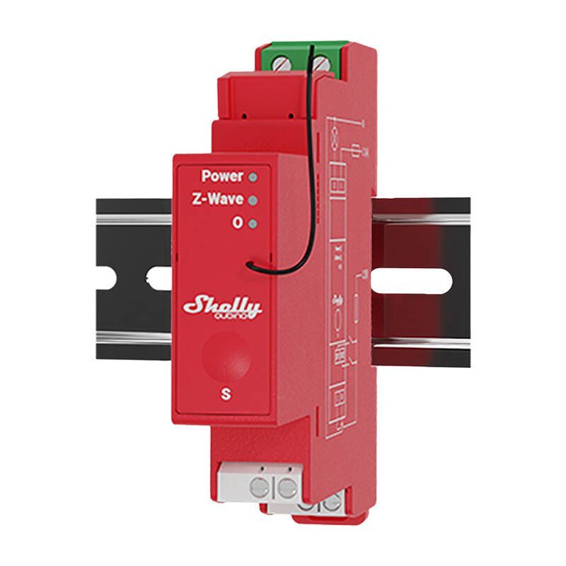 Droon Shelly 1-channel DIN rail relay with energy measurement Shelly Qubino Pro 1PM