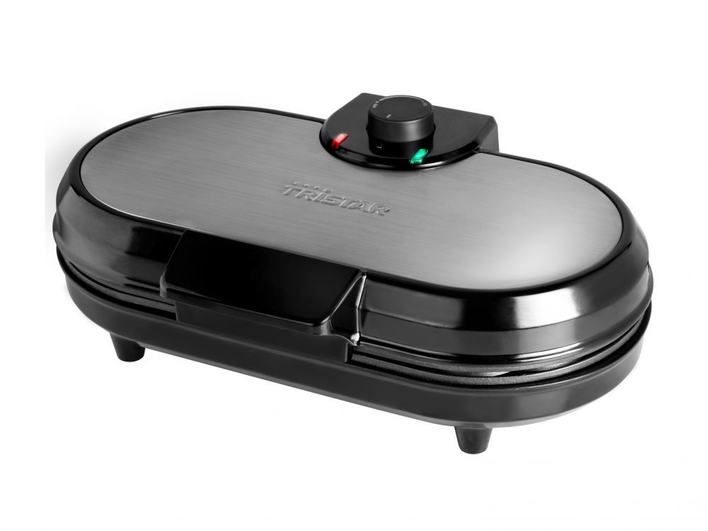 Röster Tristar Waffle maker WF-2120 1200 W, Number of pastry 10, Heart shaped, Black
