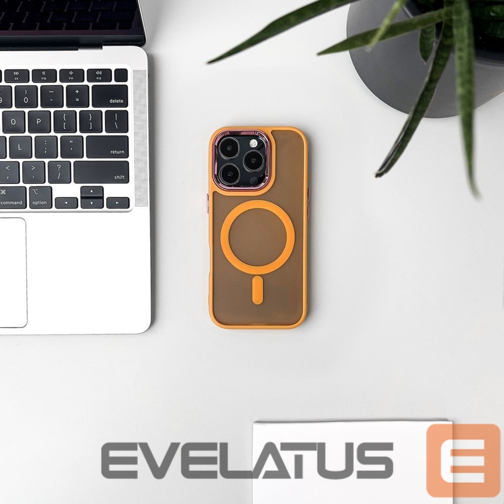 Tagakaaned Wozinsky Wozinsky Fashion Case with MagSafe for Samsung Galaxy S24 FE - Orange