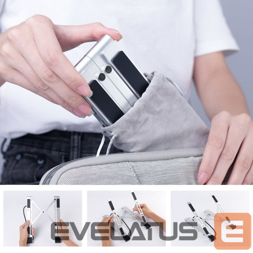 Other Computer Accessory Choetech Choetech stand multifunctional station for laptop PD / USB-C HDMI (4K / 30Hz) / 2xUSB-A / 1xUSB-C / 1xSD / 1xTF black (HUB-M43)