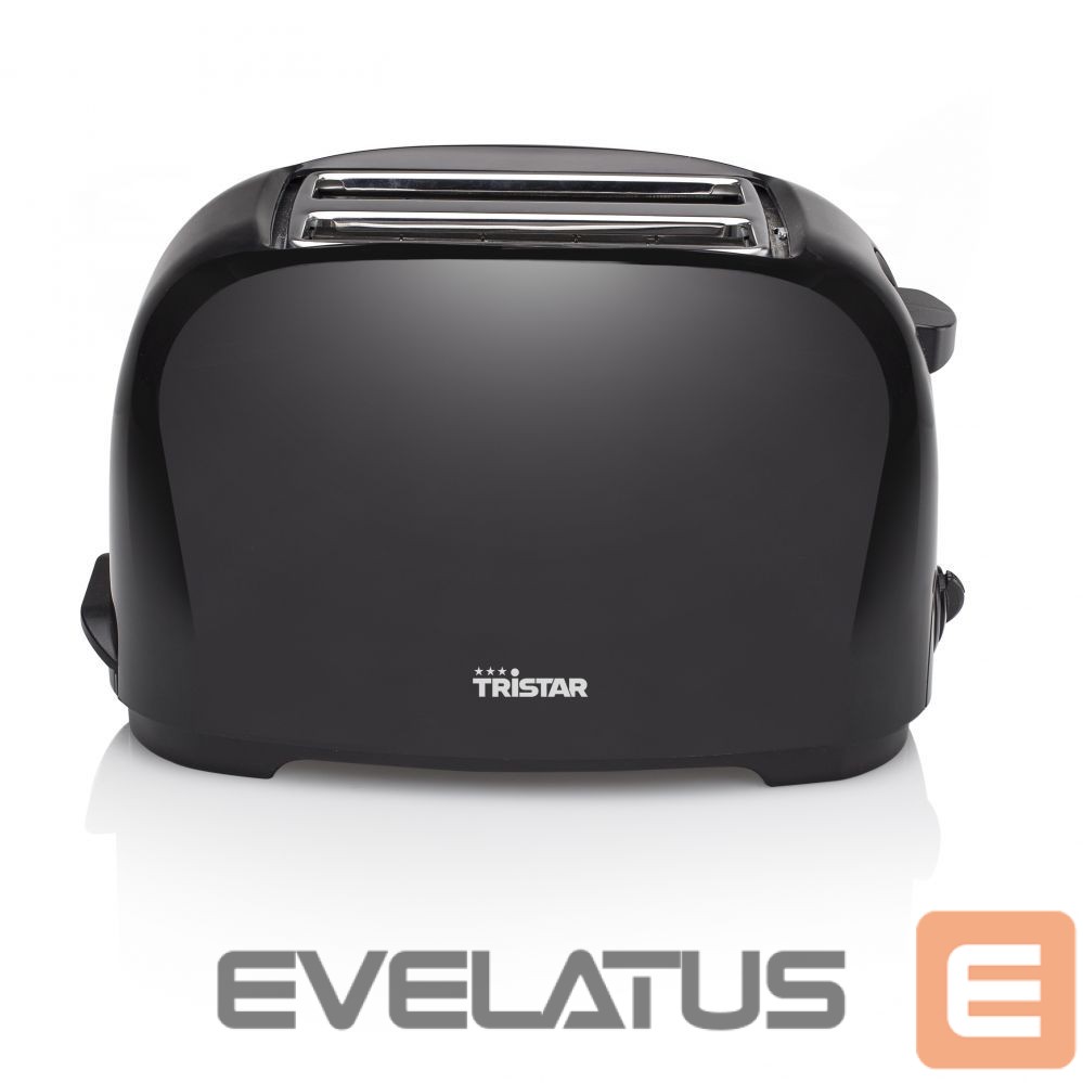 Röster Tristar Toaster | BR-1025 | Number of slots 2 | Housing material Plastic | Black