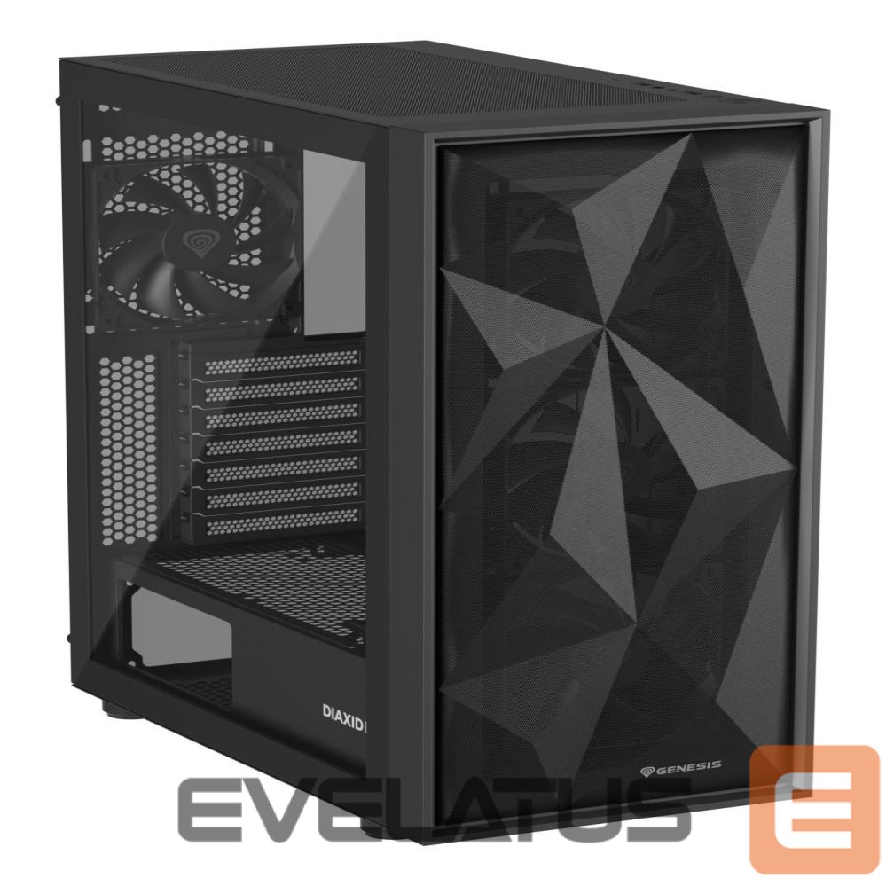 Computer components Natec NATEC Genesis PC Case Diaxid 605F black