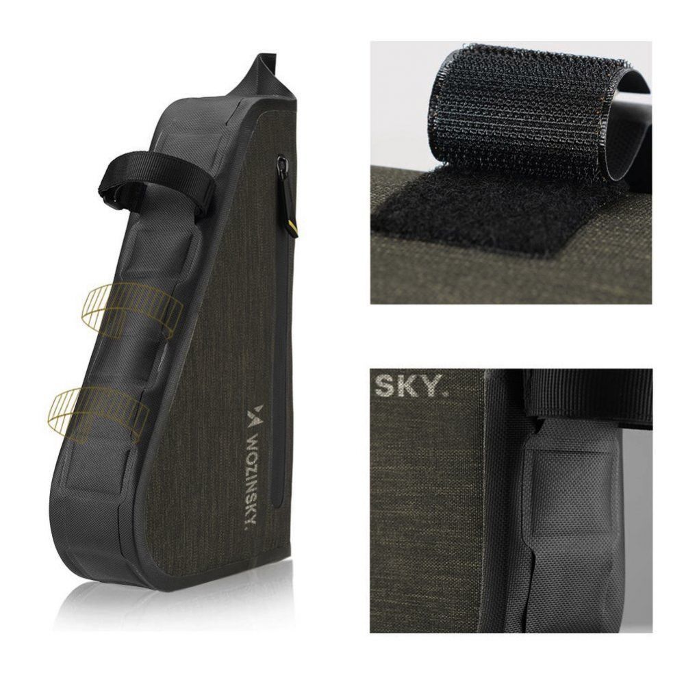 Jalgratta tarvik Wozinsky Wozinsky Bicycle Frame Bag 3.5L Gray (WBB15BK)