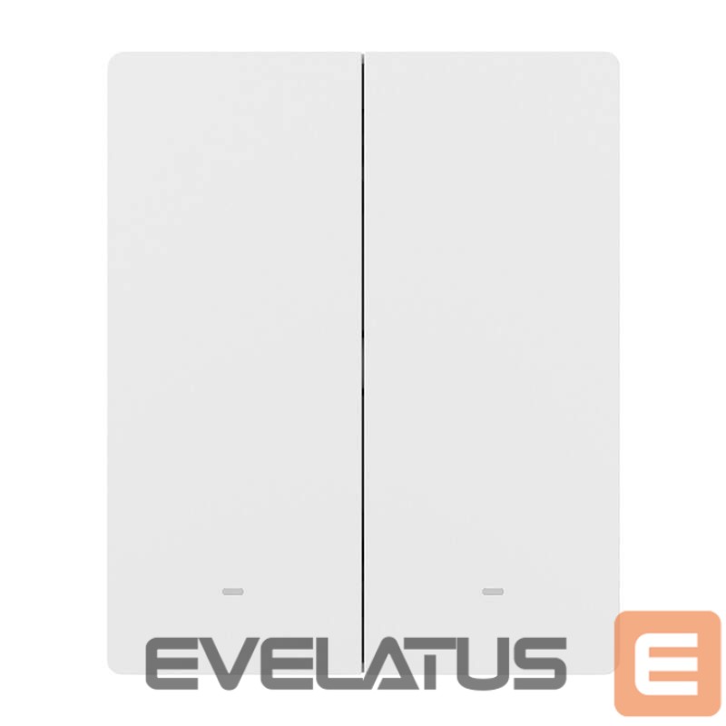 Smart device Sonoff M5-2C-80W WiFi Matter smart wall switch (2-channel, for frame)