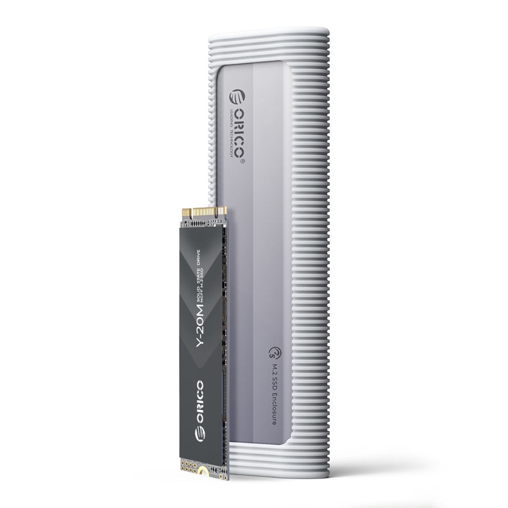 Other Computer Accessory Orico Orico AXM2-G2 M.2 NVME USB-C 10Gb/s Disk Drive - Gray