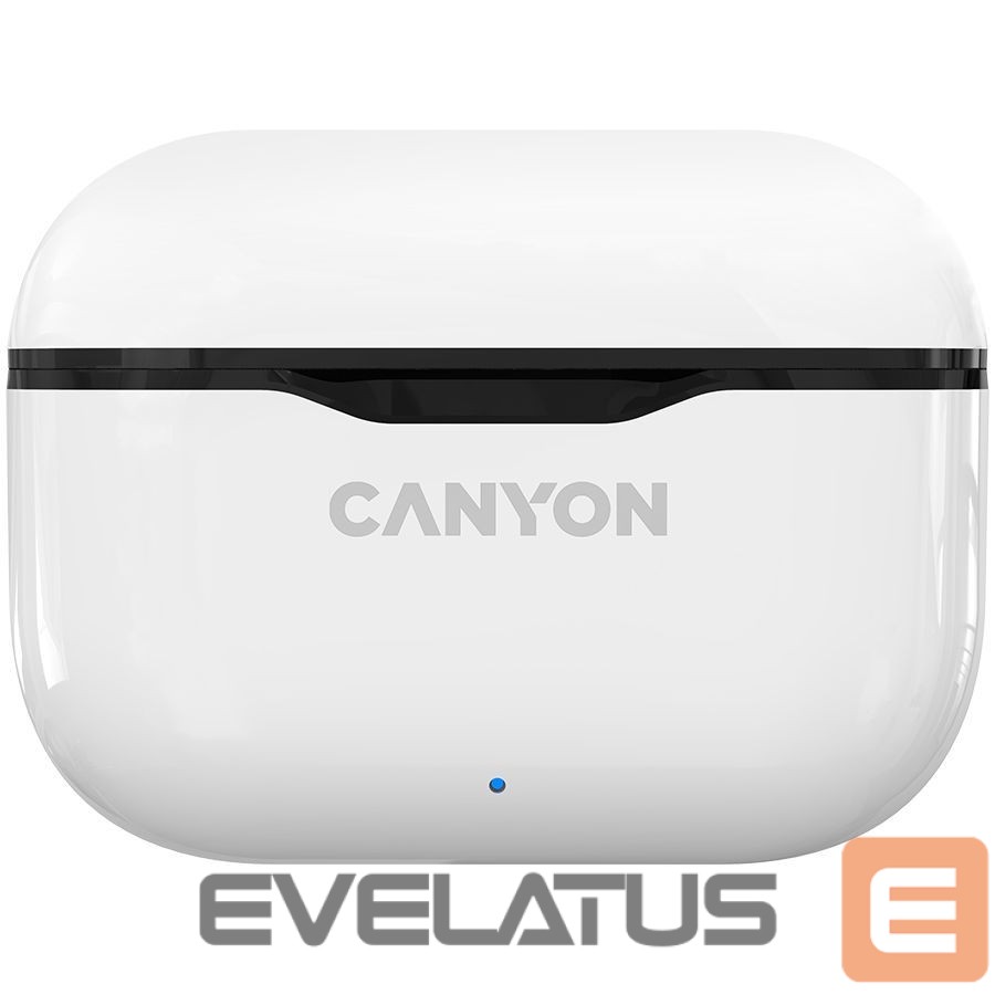 Belaidės ausinės Canyon TWS-3 Bluetooth headset White