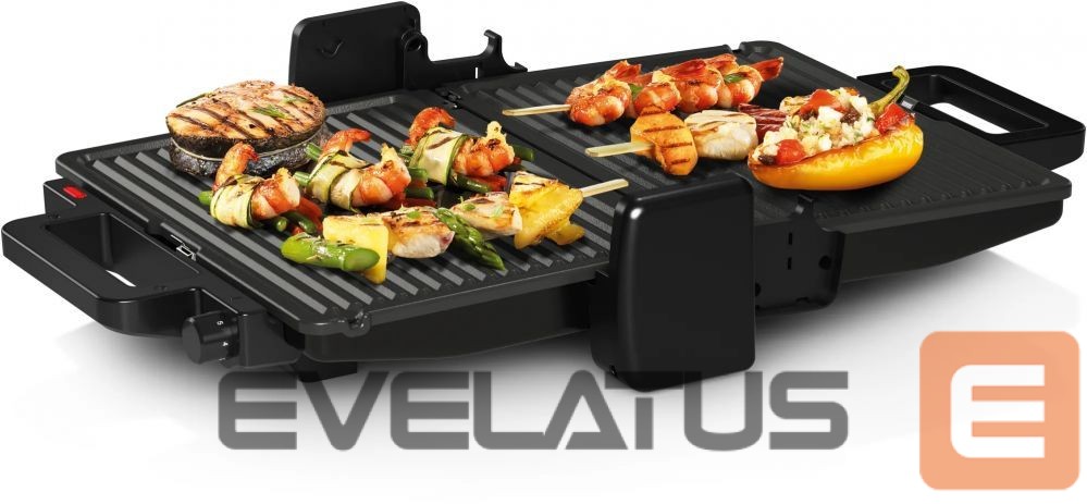 Table grill Bosch | TCG3323 | Contact grill | 2000 W | Black