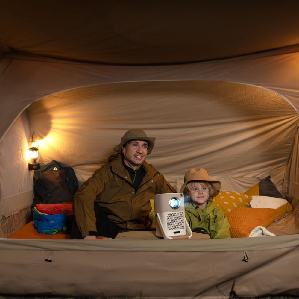 Muud kaubad Yaber Yaber T2 Plus LCD FullHD 1080p Multimedia Projector with JBL Speakers - Beige