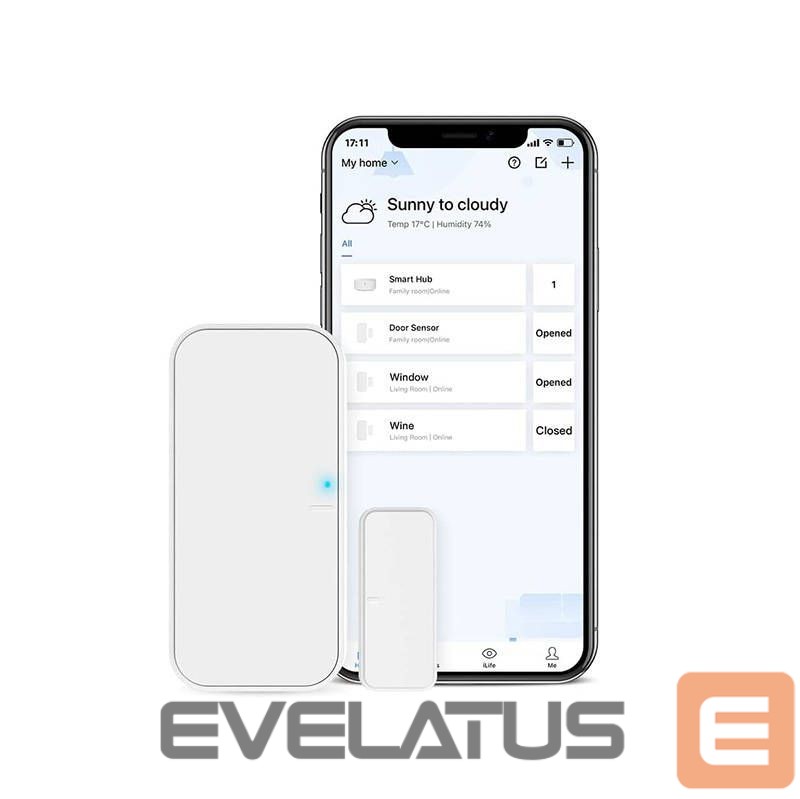 Nutikas seade BroadLink SMART DOOR SENSOR BroadLink + S3 HUB