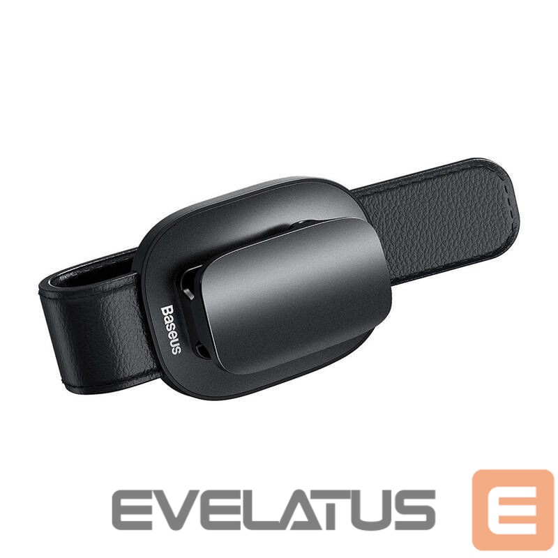 Autotarvikud Baseus Baseus Platinum Vehicle eyewear clip (clamping type) Black