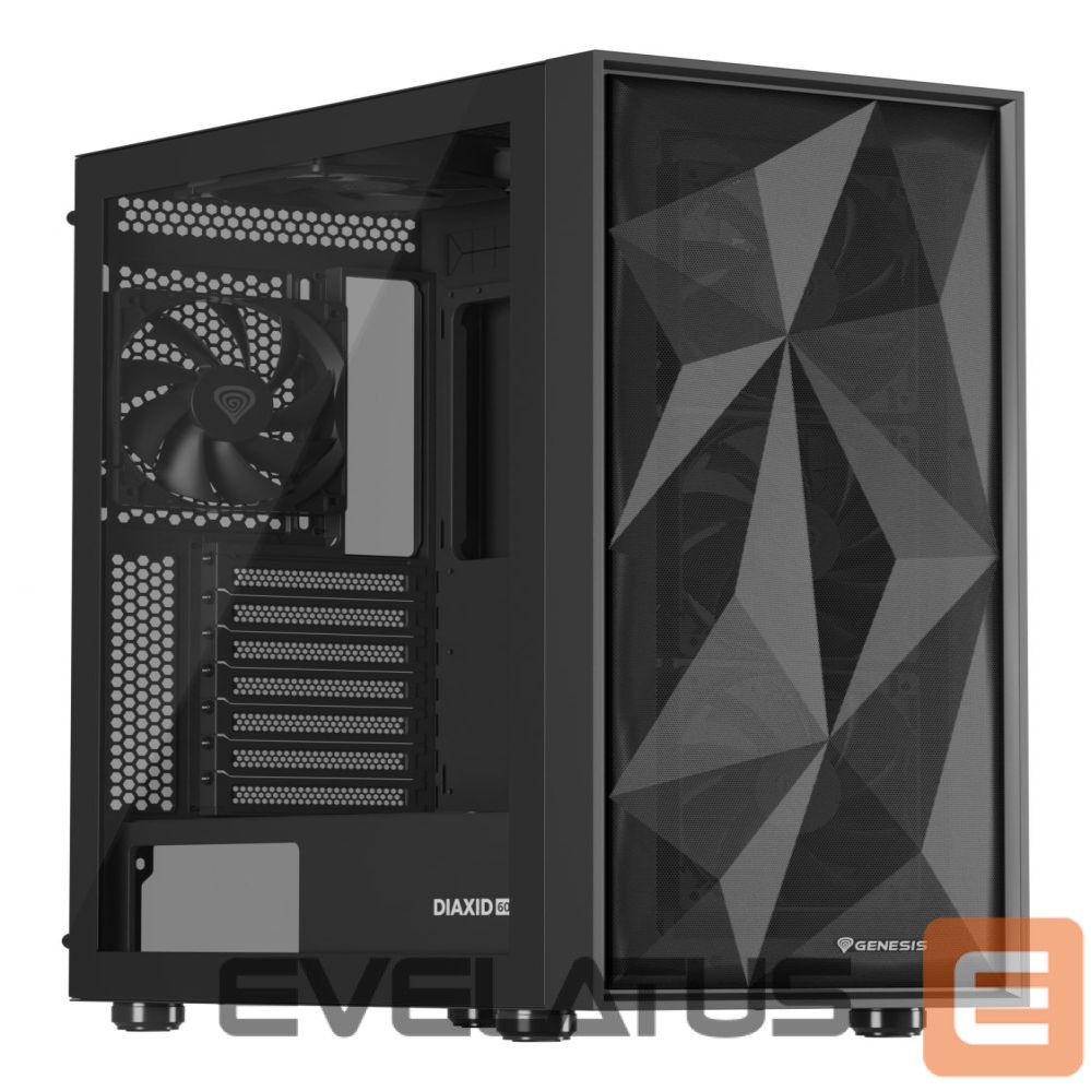 Computer components Natec NATEC Genesis PC Case Diaxid 605F black