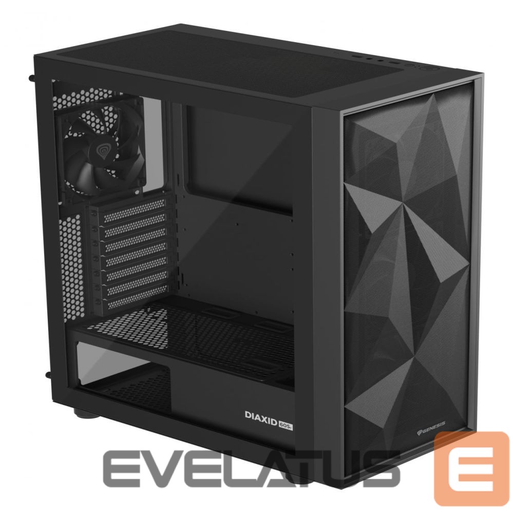 Computer components Natec NATEC Genesis PC Case Diaxid 605F black