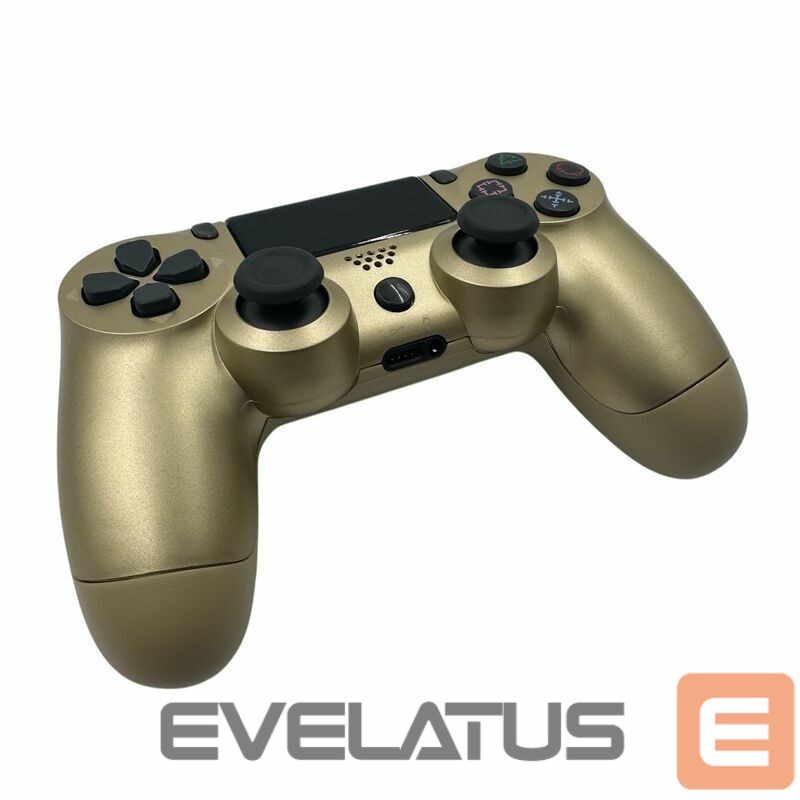 Kontroller GameBox P4 Wireless Vibration Bluetooth Controller for Play Station 4 / PC / TV / TV Box Gold