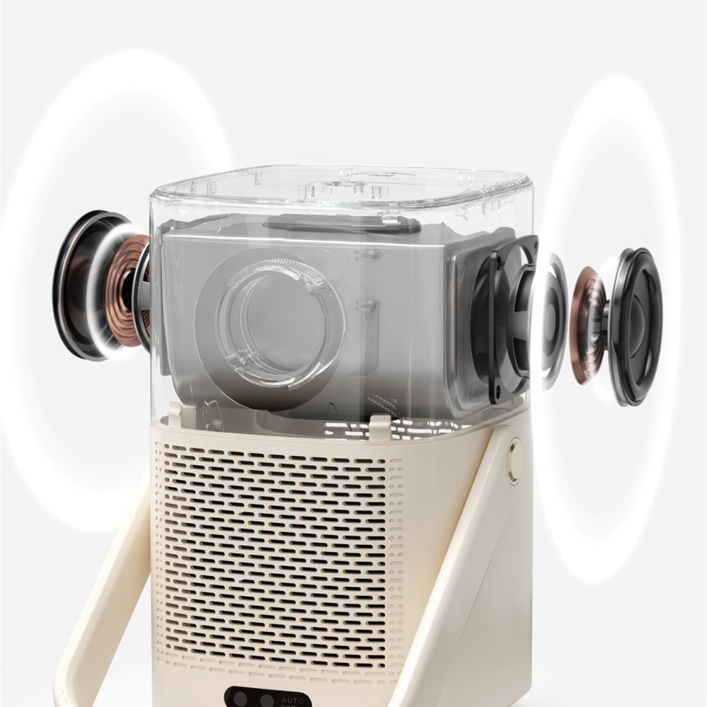 Muud kaubad Yaber Yaber T2 Plus LCD FullHD 1080p Multimedia Projector with JBL Speakers - Beige