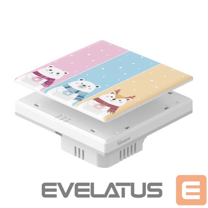 Nutikas seade Sonoff Decorative cover / cap for T5 SONOFF Cartoon 3C touch switch