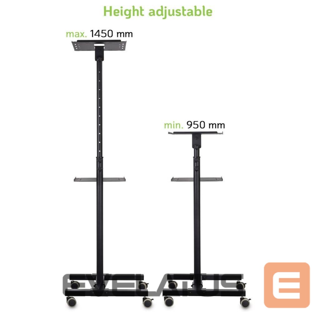Ekrano apsauga Techly TECHLY Universal Adjustable Trolley