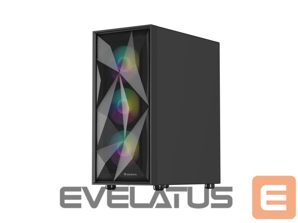 Computer components Natec NATEC Genesis PC Case Diaxid 605 black