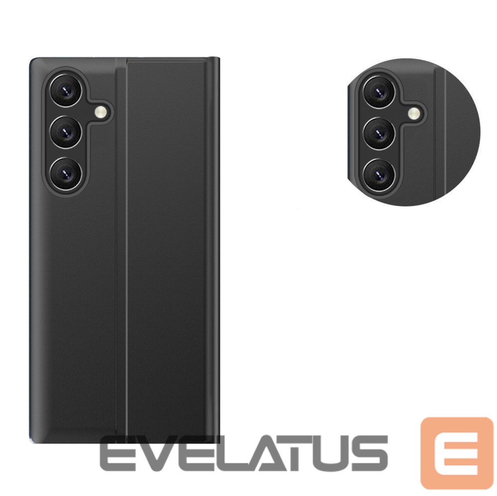 Nugarėlės dėklai Hurtel New Sleep Case Flip Cover with Stand Function for Samsung Galaxy A26 - Black