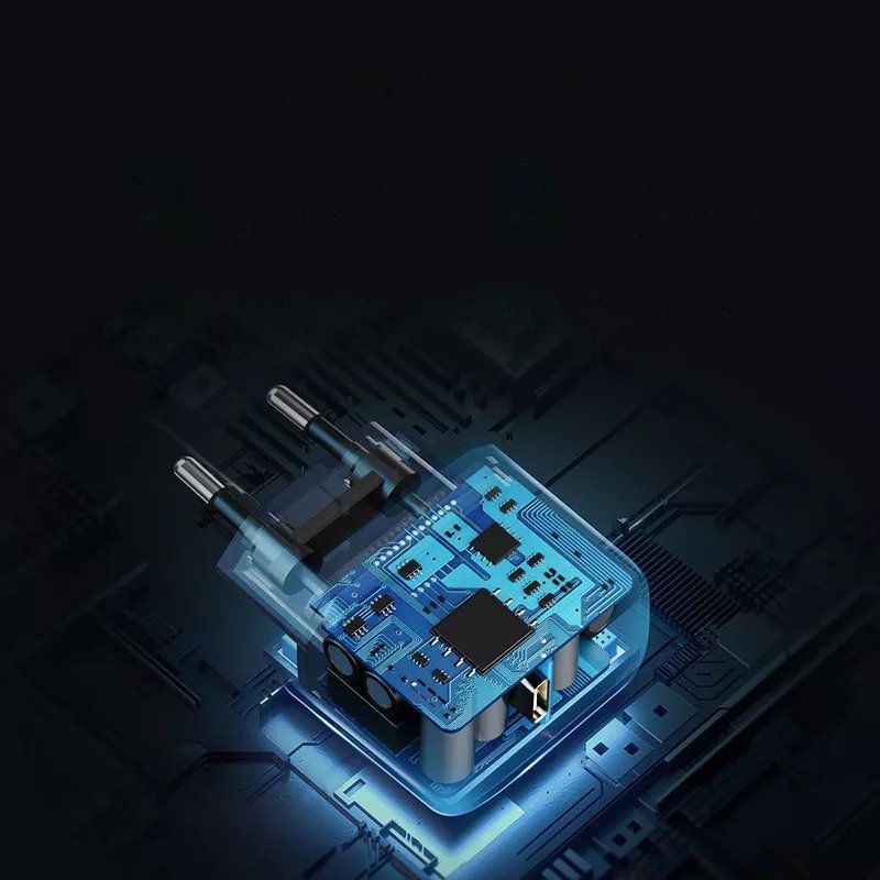 Adaptrid Ugreen USB Type C charger 25W Power Delivery + USB Type C cable 2m (50581) Black