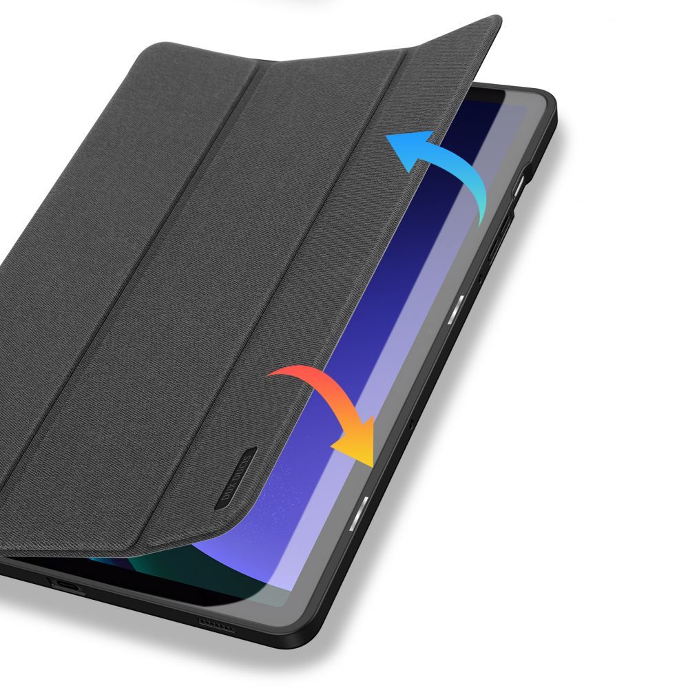 Чехол на заднюю панель Dux Ducis - Dux Ducis Domo Samsung Galaxy Tab S9 FE case with stand - black