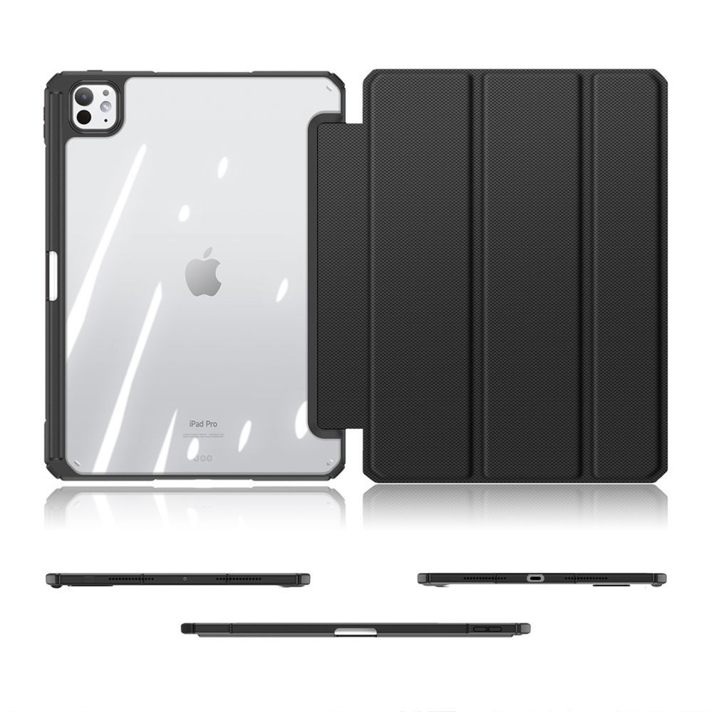 Tagakaaned Dux Ducis Dux Ducis Toby case with flap and stand for iPad Pro 11" 2024 - black