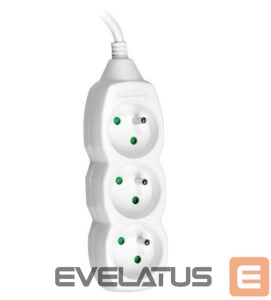 Buitinė elektronika Tracer  44614 PowerCord 3m White 