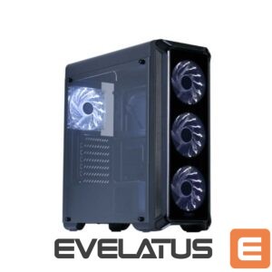 Computer case ZALMAN  I3 Edge ATX,  White LED fan x4 