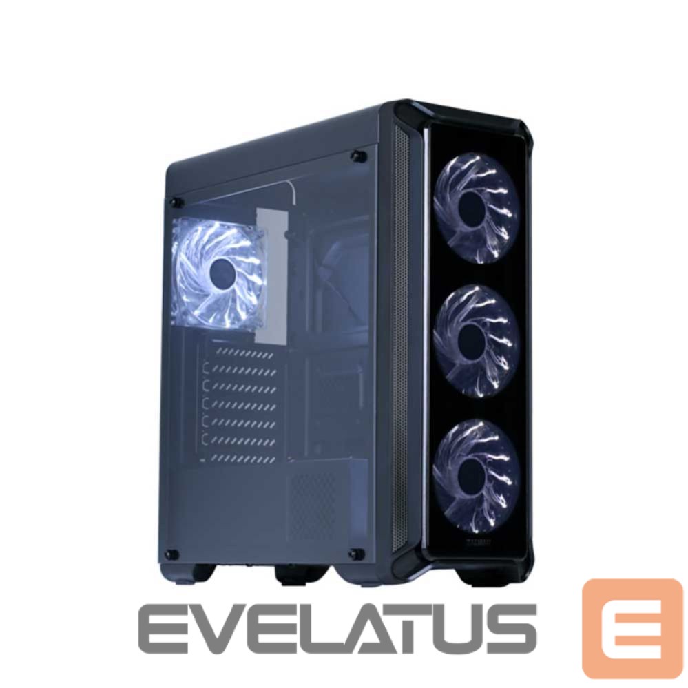 Arvuti korpus ZALMAN I3 Edge ATX, White LED fan x4