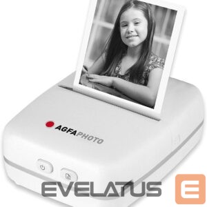 Printerid Agfaphoto  Realpix Pocket Printer white APOCPWH 