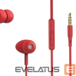 Wired headphones Tellur  Basic Gamma Wired In-Ear Headphones Red 
