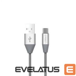 Kitos prekės Orsen  S33 Type-C Data Cable 2.1A 1.2m grey 