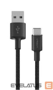 Muud kaubad Orsen  S9C USB A and Type C 2.1A 1m black 
