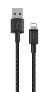 Kitos prekės Orsen  S9L USB A and Lightning 2.1A 1m black 
