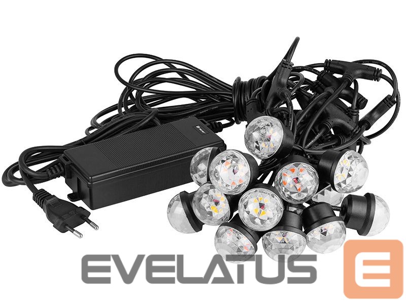 Koduelektroonika Tracer 46970 Outdoor Light String IP65 230V 15 Bulbs 45W