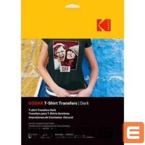 Fotoaparato priedas KODAK  T-Shirt Transfers Dark 5pcs (3510553) 