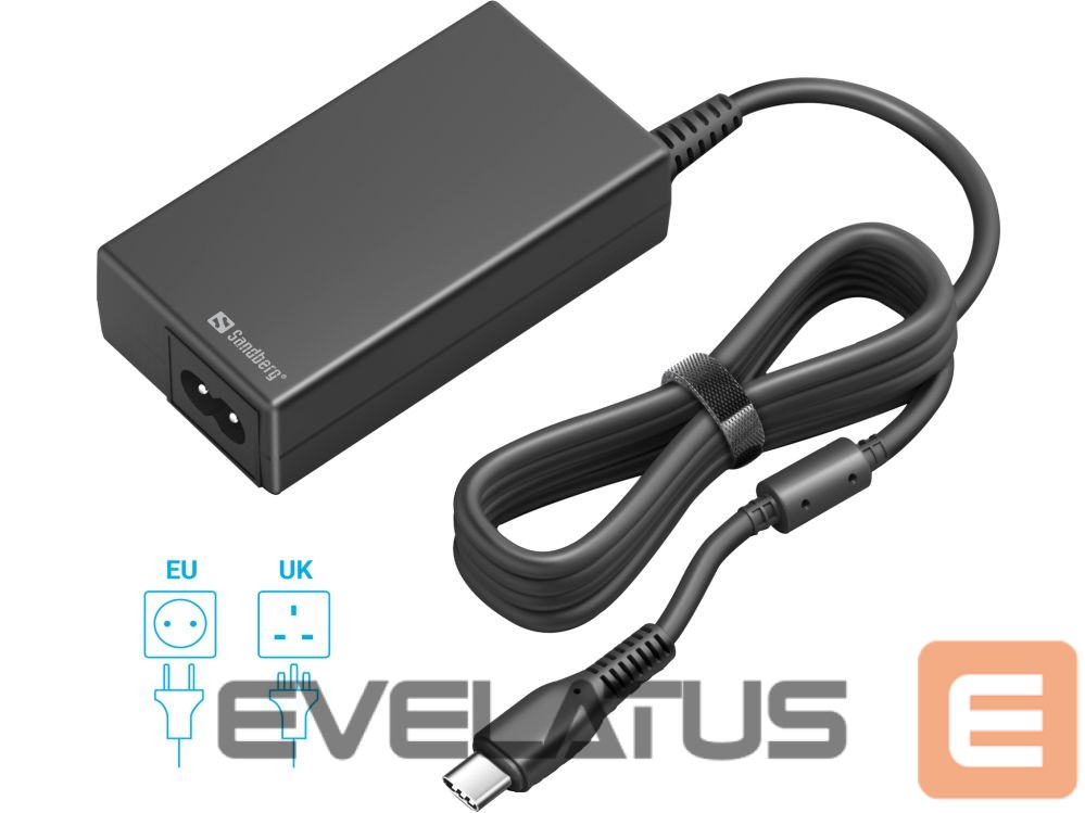 Computer components Sandberg 135-76 USB-C AC Charger PD65W EU+UK