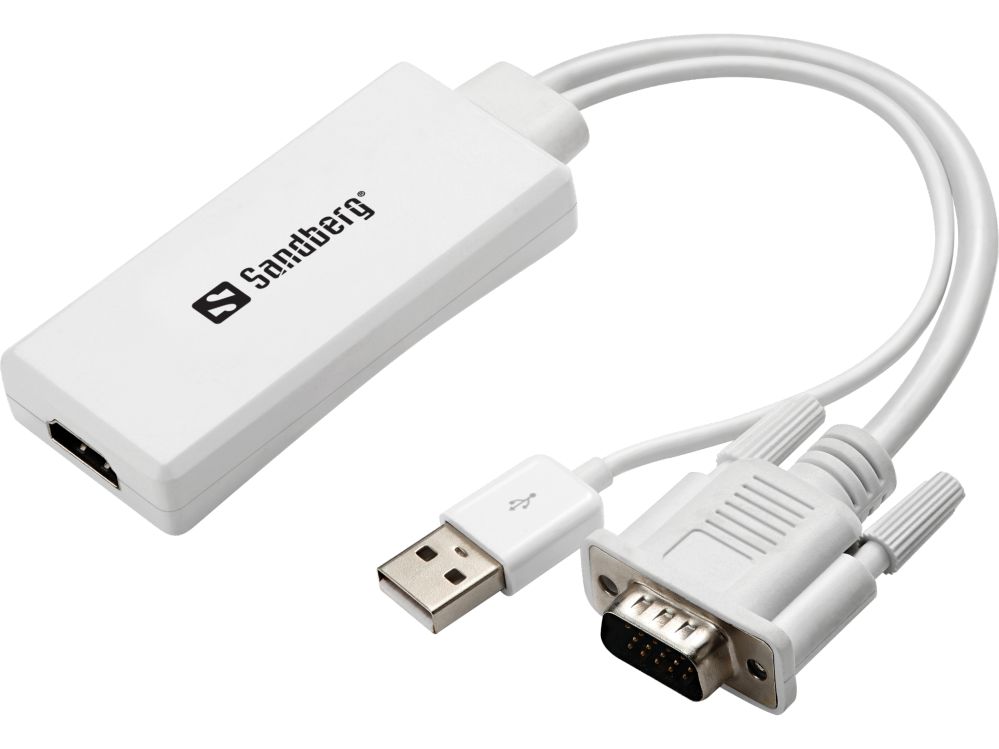 Üleminek Sandberg 508-78 VGA+Audio to HDMI Converter