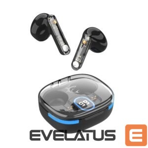 Belaidės ausinės White Shark  GEB-TWS37 HyperBeat Black 